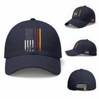 Patriotic Vintage German American Flag Baseball Cap Germany Heritage Pride