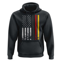 Patriotic Vintage German American Flag Hoodie Germany Heritage Pride - Wonder Print Shop