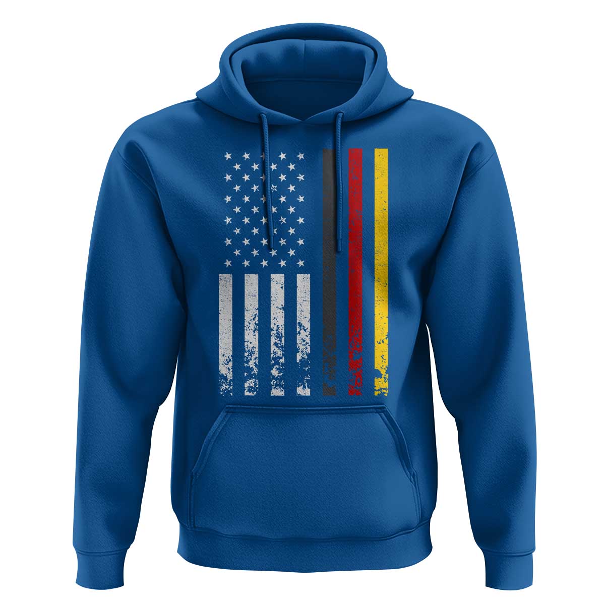 Patriotic Vintage German American Flag Hoodie Germany Heritage Pride - Wonder Print Shop