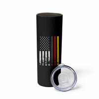 Patriotic Vintage German American Flag Skinny Tumbler Germany Heritage Pride - Wonder Print Shop