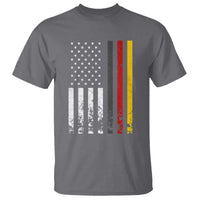 Patriotic Vintage German American Flag T Shirt Germany Heritage Pride - Wonder Print Shop