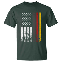 Patriotic Vintage German American Flag T Shirt Germany Heritage Pride - Wonder Print Shop