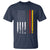 Patriotic Vintage German American Flag T Shirt Germany Heritage Pride - Wonder Print Shop