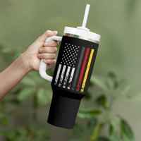 Patriotic Vintage German American Flag Tumbler With Handle Germany Heritage Pride - Wonder Print Shop