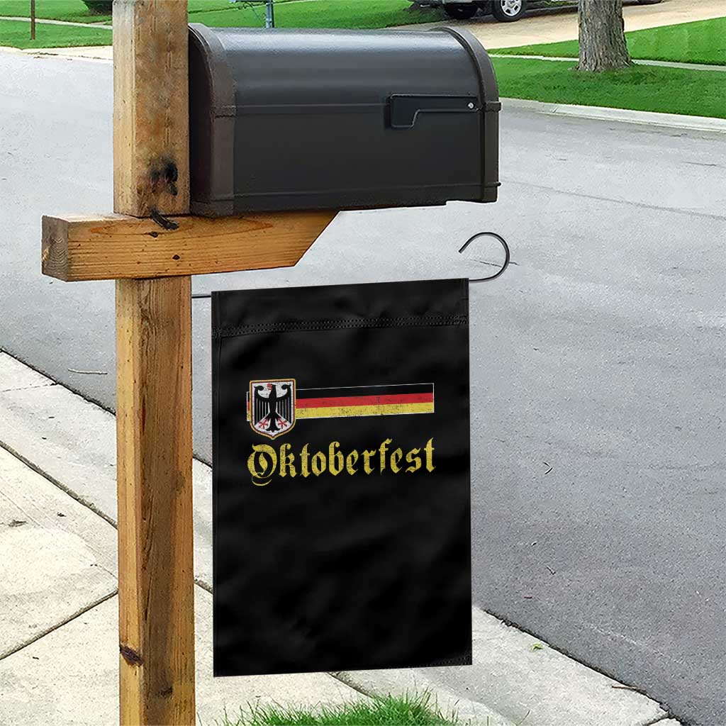 Oktoberfest German Drinking Festival Garden Flag Bundesadler Coat of Arms - Wonder Print Shop