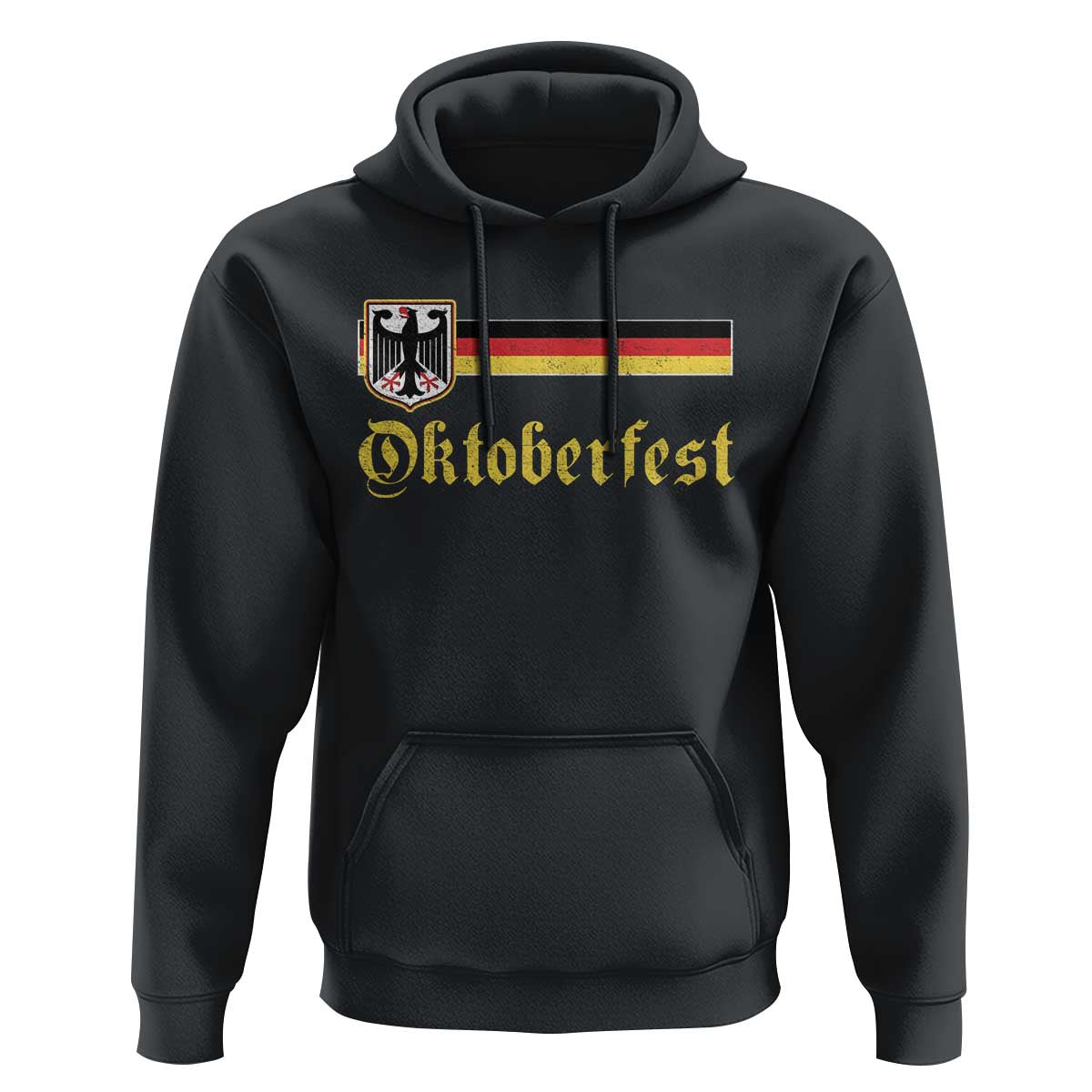 Oktoberfest German Drinking Festival Hoodie Bundesadler Coat of Arms - Wonder Print Shop