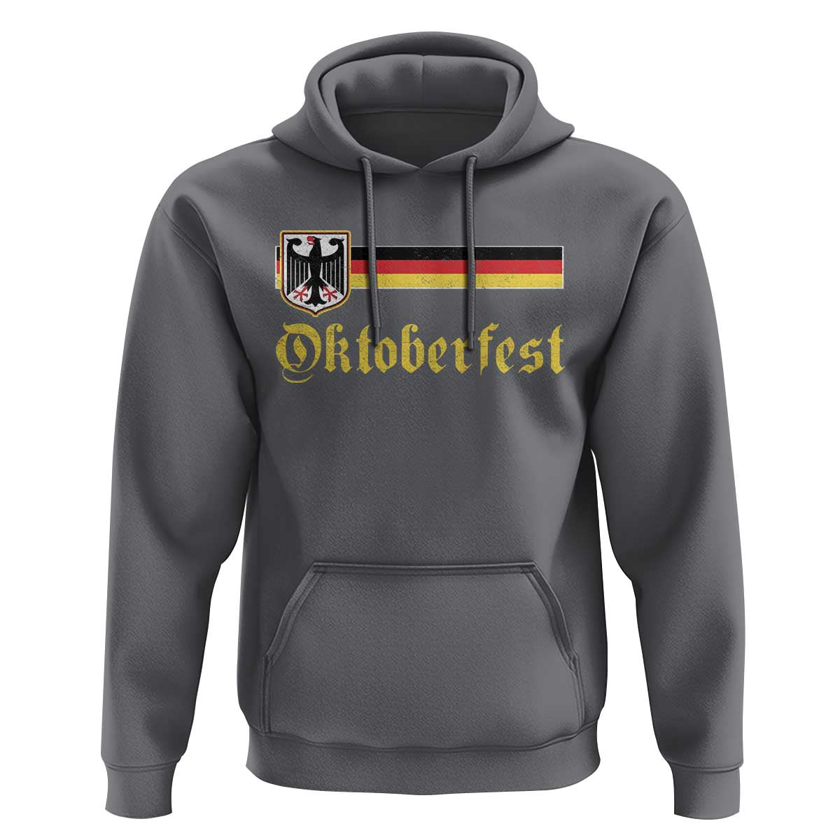 Oktoberfest German Drinking Festival Hoodie Bundesadler Coat of Arms - Wonder Print Shop