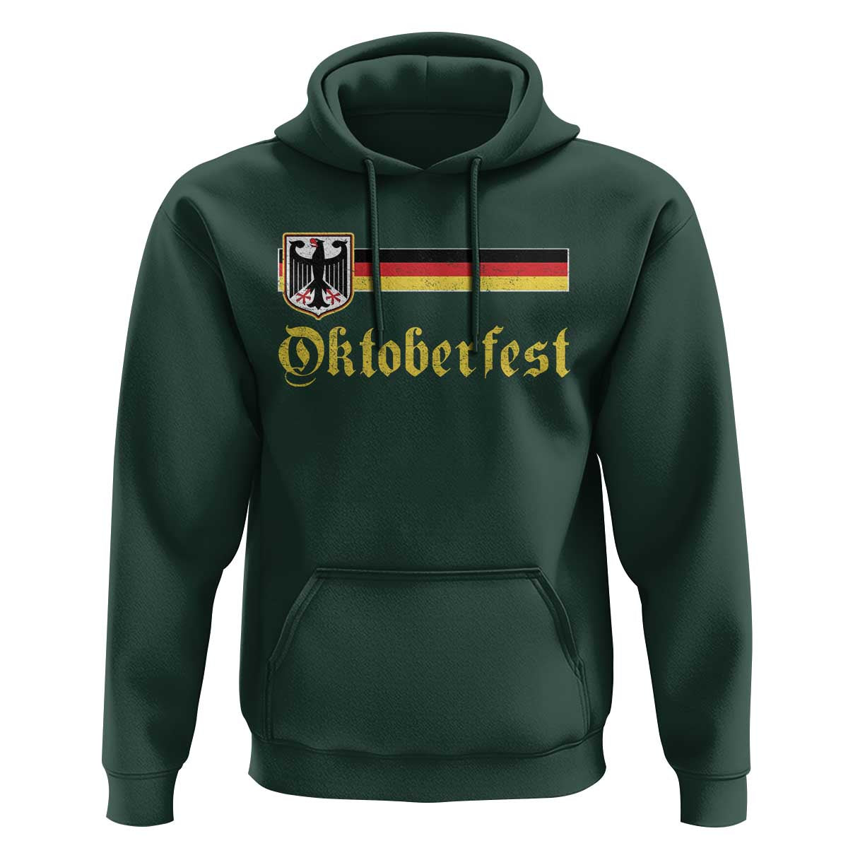 Oktoberfest German Drinking Festival Hoodie Bundesadler Coat of Arms - Wonder Print Shop