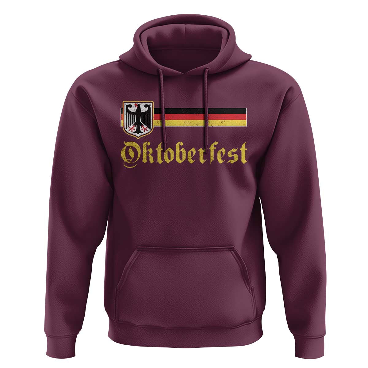 Oktoberfest German Drinking Festival Hoodie Bundesadler Coat of Arms - Wonder Print Shop