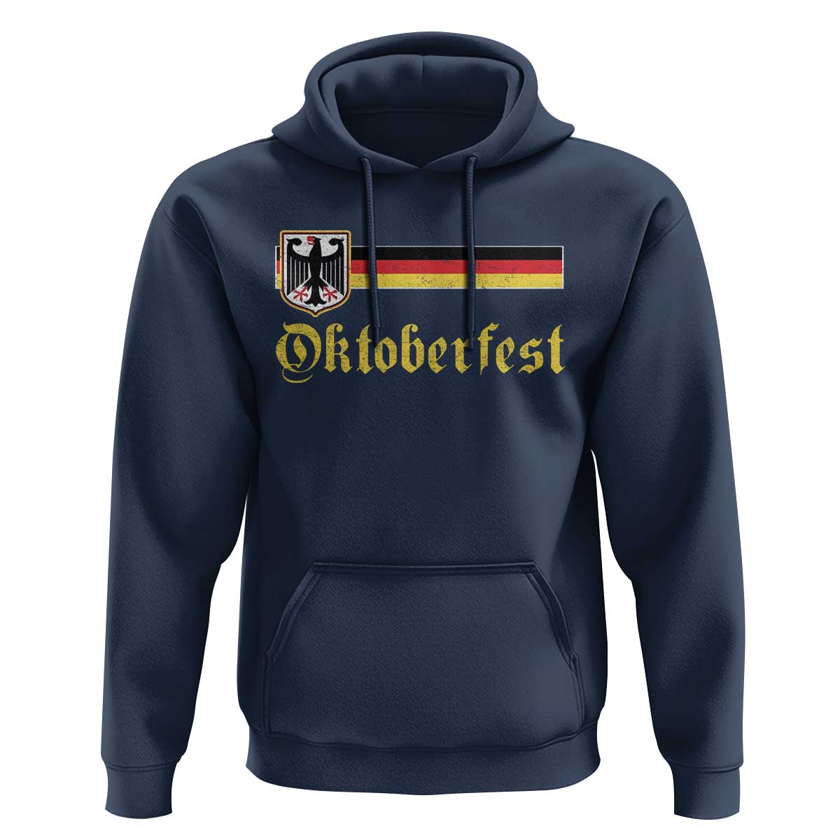 Oktoberfest German Drinking Festival Hoodie Bundesadler Coat of Arms - Wonder Print Shop