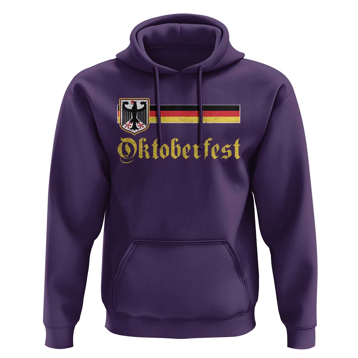 Oktoberfest German Drinking Festival Hoodie Bundesadler Coat of Arms - Wonder Print Shop