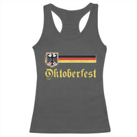 Oktoberfest German Drinking Festival Racerback Tank Top Bundesadler Coat of Arms - Wonder Print Shop