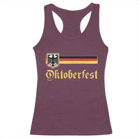 Oktoberfest German Drinking Festival Racerback Tank Top Bundesadler Coat of Arms - Wonder Print Shop