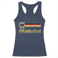 Oktoberfest German Drinking Festival Racerback Tank Top Bundesadler Coat of Arms - Wonder Print Shop