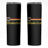 Oktoberfest German Drinking Festival Skinny Tumbler Bundesadler Coat of Arms - Wonder Print Shop