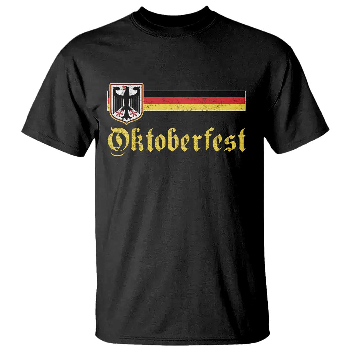 Oktoberfest German Drinking Festival T Shirt Bundesadler Coat of Arms - Wonder Print Shop
