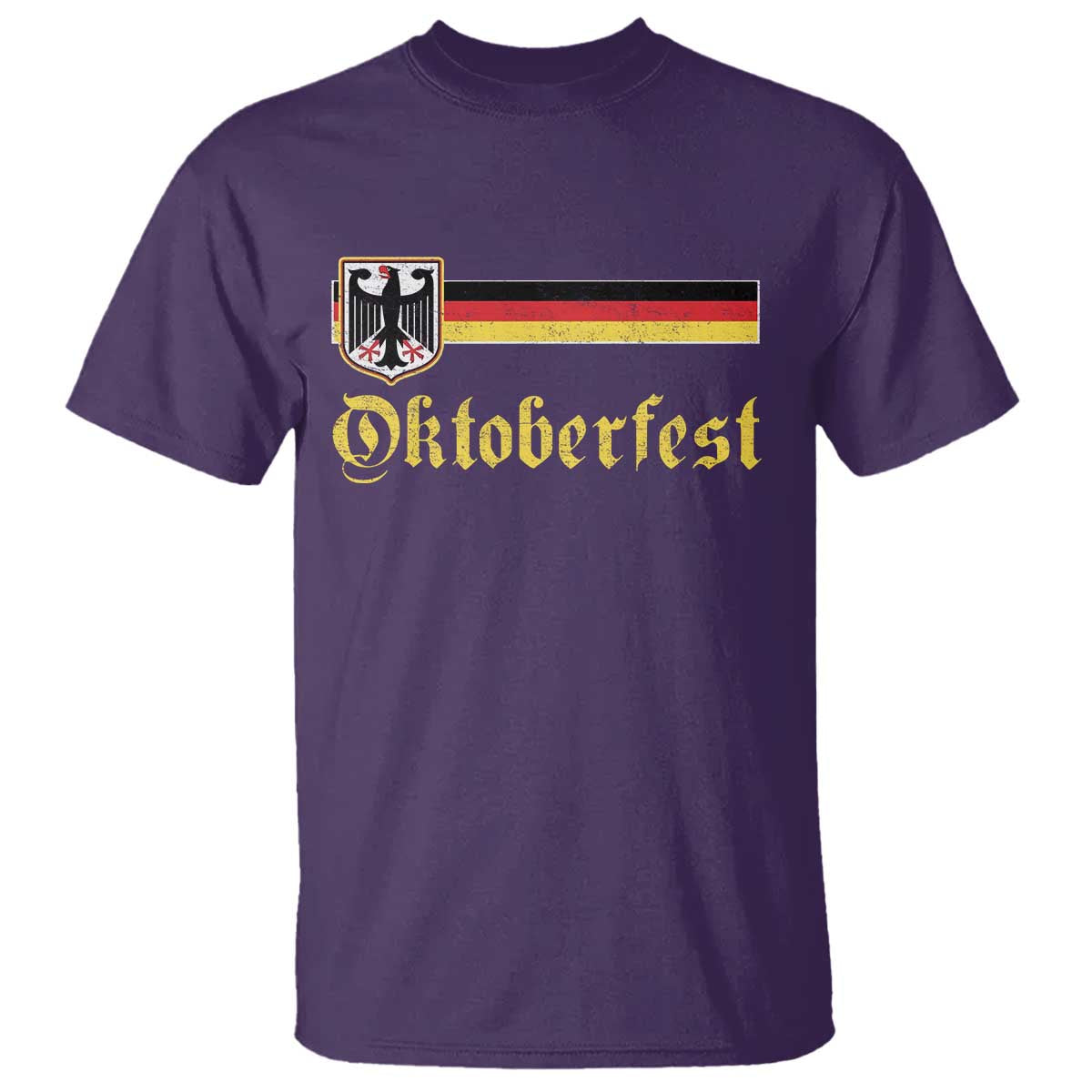 Oktoberfest German Drinking Festival T Shirt Bundesadler Coat of Arms - Wonder Print Shop