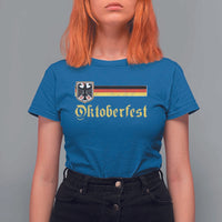 Oktoberfest German Drinking Festival T Shirt For Women Bundesadler Coat of Arms - Wonder Print Shop