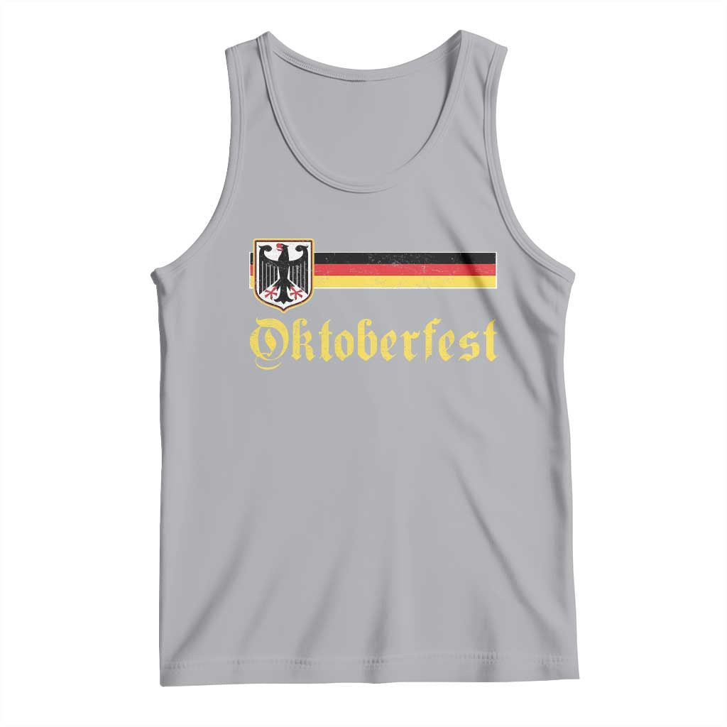 Oktoberfest German Drinking Festival Tank Top Bundesadler Coat of Arms - Wonder Print Shop