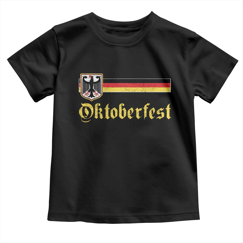 Oktoberfest German Drinking Festival Toddler T Shirt Bundesadler Coat of Arms - Wonder Print Shop
