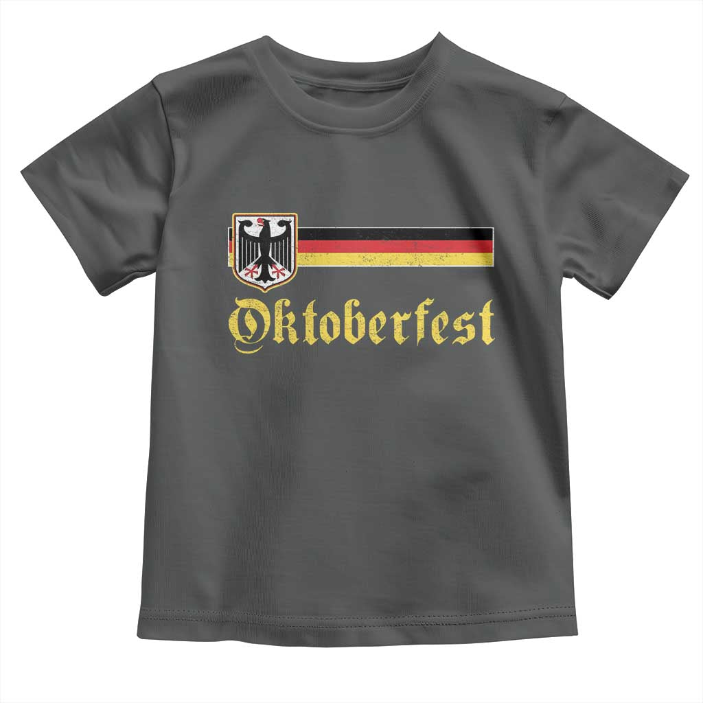 Oktoberfest German Drinking Festival Toddler T Shirt Bundesadler Coat of Arms - Wonder Print Shop