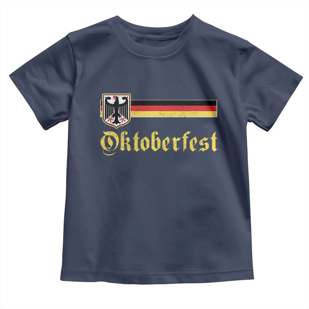 Oktoberfest German Drinking Festival Toddler T Shirt Bundesadler Coat of Arms - Wonder Print Shop