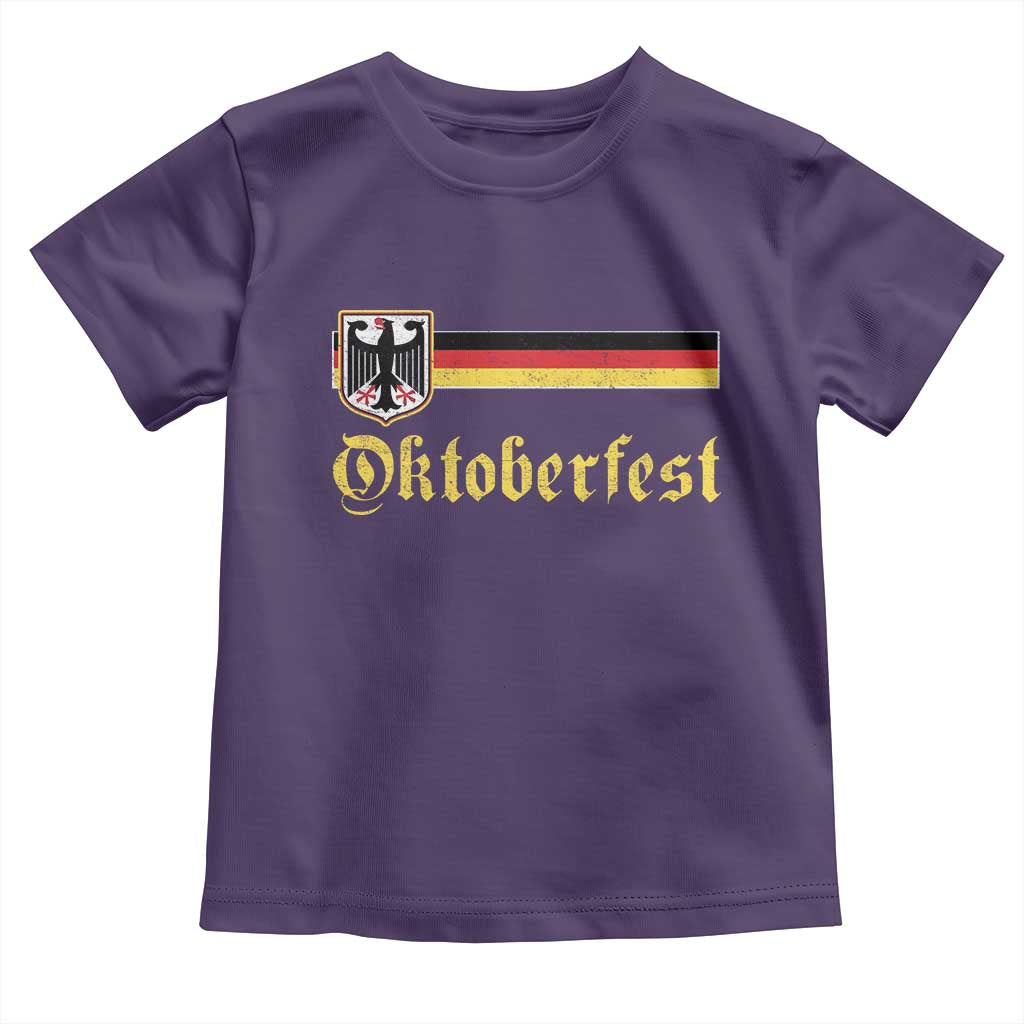 Oktoberfest German Drinking Festival Toddler T Shirt Bundesadler Coat of Arms - Wonder Print Shop