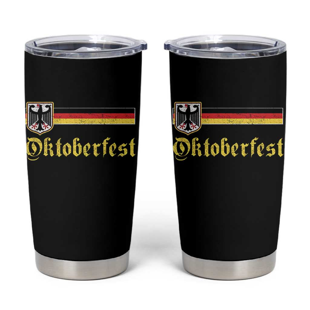 Oktoberfest German Drinking Festival Tumbler Cup Bundesadler Coat of Arms - Wonder Print Shop