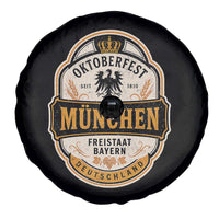 Oktoberfest Munchen Deutschland German Beer Festival Spare Tire Cover Freistaat Bayern Heraldic Eagle
