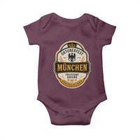 Oktoberfest Munchen Deutschland German Beer Festival Baby Onesie Freistaat Bayern Heraldic Eagle
