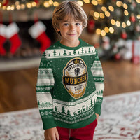 Oktoberfest Munchen Deutschland German Beer Festival Ugly Christmas Sweater Freistaat Bayern Heraldic Eagle