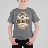 Oktoberfest Munchen Deutschland German Beer Festival T Shirt For Kid Freistaat Bayern Heraldic Eagle