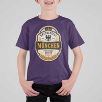 Oktoberfest Munchen Deutschland German Beer Festival T Shirt For Kid Freistaat Bayern Heraldic Eagle