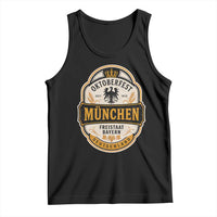 Oktoberfest Munchen Deutschland German Beer Festival Tank Top Freistaat Bayern Heraldic Eagle