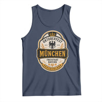 Oktoberfest Munchen Deutschland German Beer Festival Tank Top Freistaat Bayern Heraldic Eagle