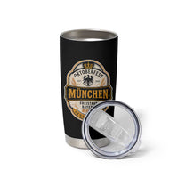 Oktoberfest Munchen Deutschland German Beer Festival Tumbler Cup Freistaat Bayern Heraldic Eagle