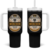 Oktoberfest Munchen Deutschland German Beer Festival Tumbler With Handle Freistaat Bayern Heraldic Eagle