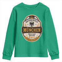 Oktoberfest Munchen Deutschland German Beer Festival Youth Sweatshirt Freistaat Bayern Heraldic Eagle