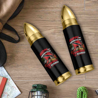 Trinidad And Tobago Independence Day Bullet Tumbler Trinidadian Heritage Steelpan Scarlet Ibis