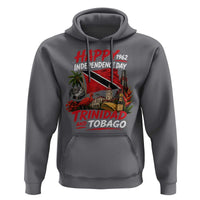 Trinidad And Tobago Independence Day Hoodie Trinidadian Heritage Steelpan Scarlet Ibis