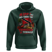 Trinidad And Tobago Independence Day Hoodie Trinidadian Heritage Steelpan Scarlet Ibis