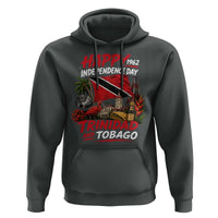 Trinidad And Tobago Independence Day Hoodie Trinidadian Heritage Steelpan Scarlet Ibis