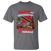 Trinidad And Tobago Independence Day T Shirt Trinidadian Heritage Steelpan Scarlet Ibis