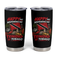 Trinidad And Tobago Independence Day Tumbler Cup Trinidadian Heritage Steelpan Scarlet Ibis