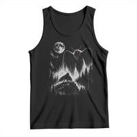 Mothman Howling at Moon 90s Retro Tank Top Funny West Virginia Cryptid