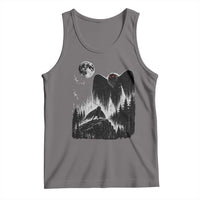 Mothman Howling at Moon 90s Retro Tank Top Funny West Virginia Cryptid