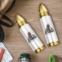 Funny Mothman Mothma'am Cute Pink Bow Coquette Bullet Tumbler