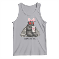Funny Mothman Mothma'am Cute Pink Bow Coquette Tank Top