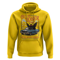 Funny Mothman Hoodie Get In Loser We Are Going Lurking Cryptid Lover