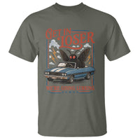 Funny Mothman T Shirt Get In Loser We Are Going Lurking Cryptid Lover